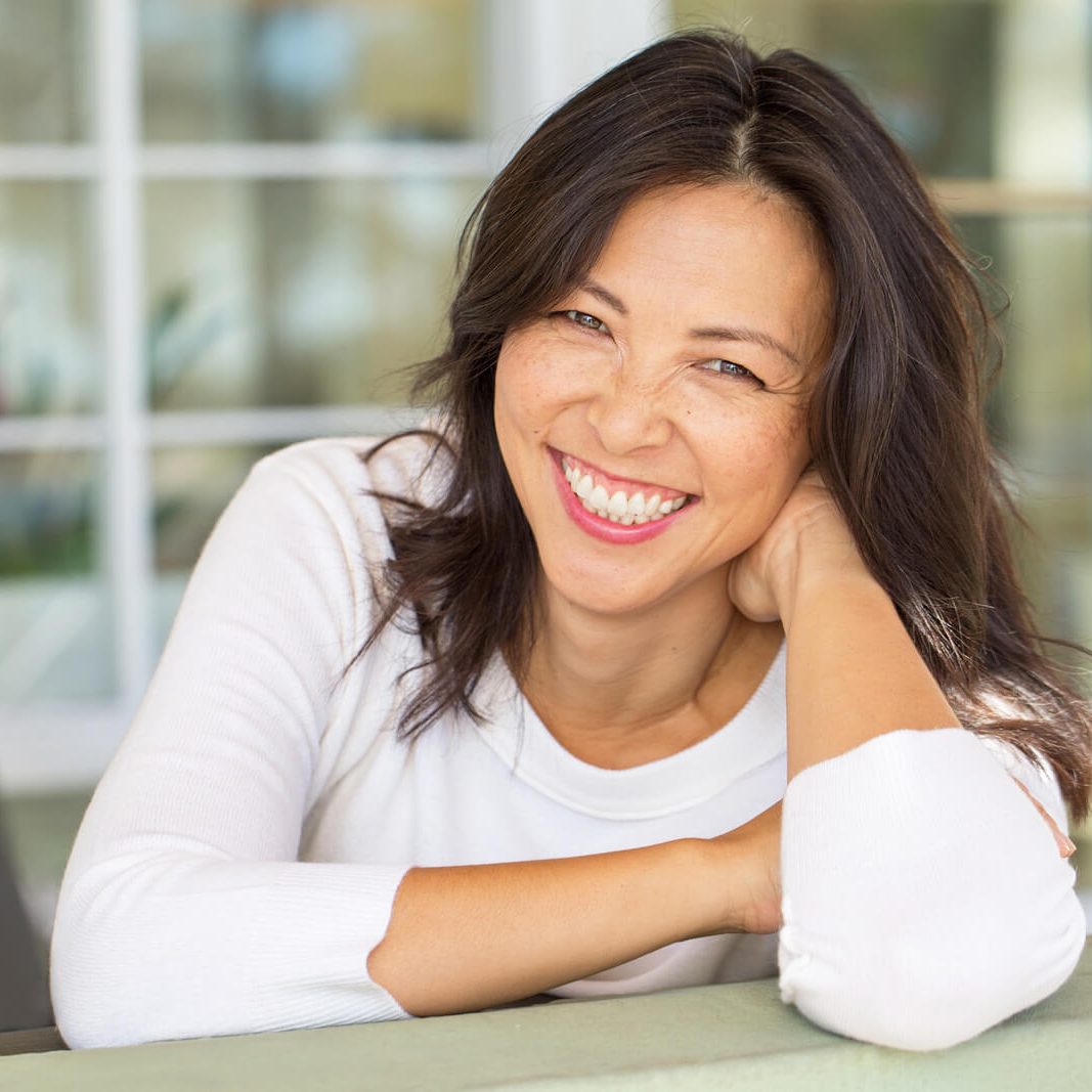 smiling woman